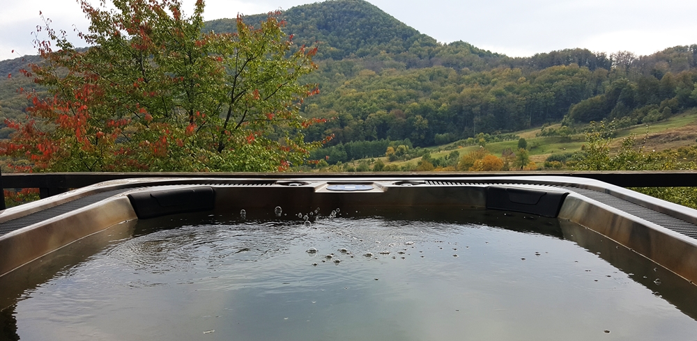 casa tisa jacuzzi exterior