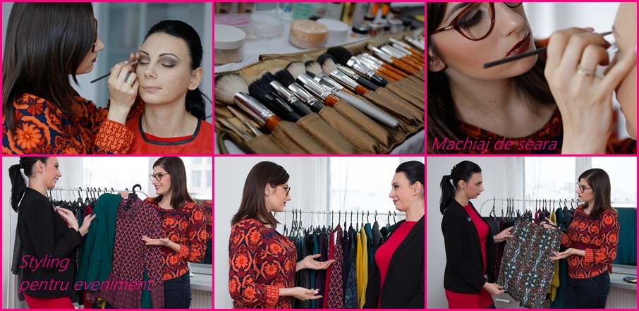 machiaj de seara fashion styling 