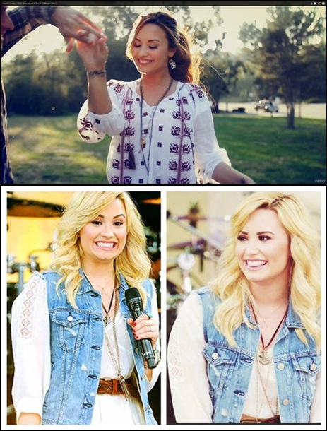 demi lovato romanan blouse