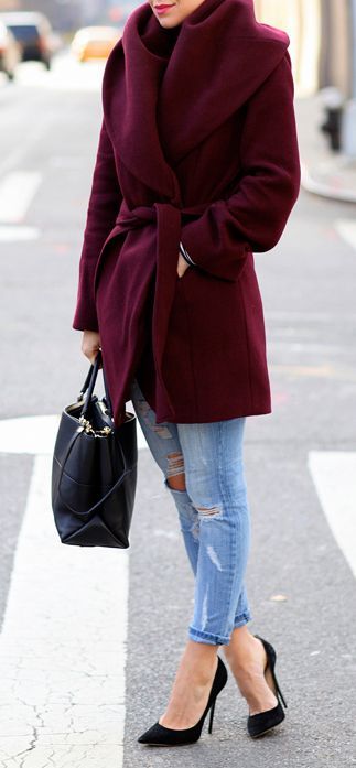 marsala outfit