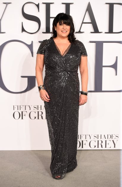 E.L. James fifty shades of grey movie premiere