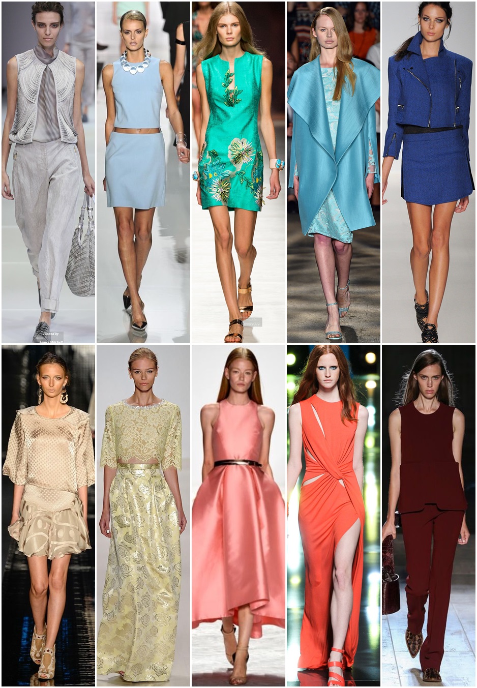 Culori in Trend – Moda Primavara Vara 2015