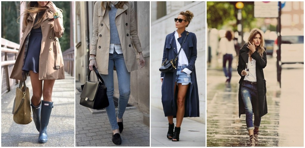 trench stil casual