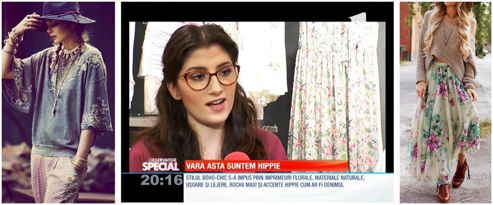 Reportaj la Antena 1 cu Mariana Romanica: Stilul BOHO-CHIC