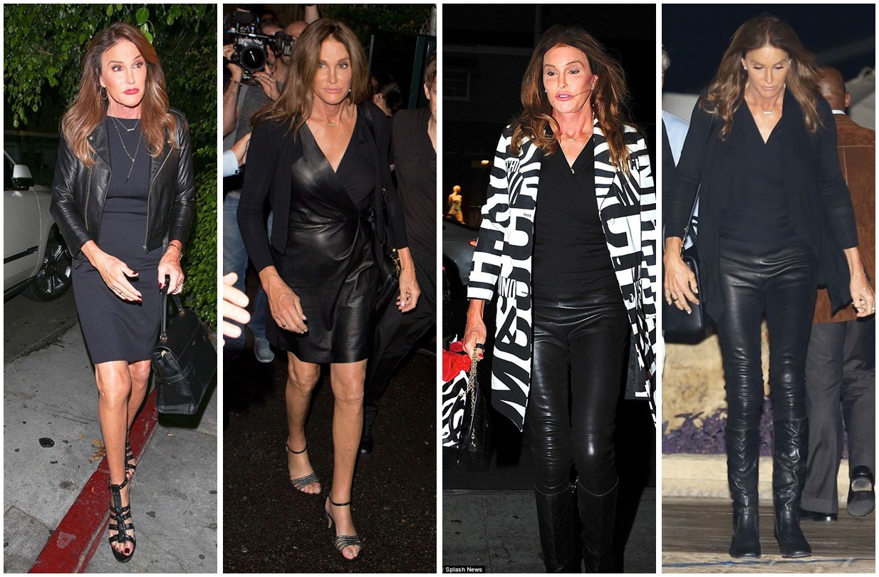 caitlyn jenner black outfit