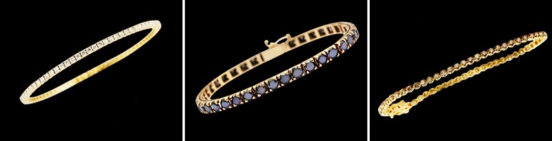 bratara tennis aur roz diamante 8 jewellery