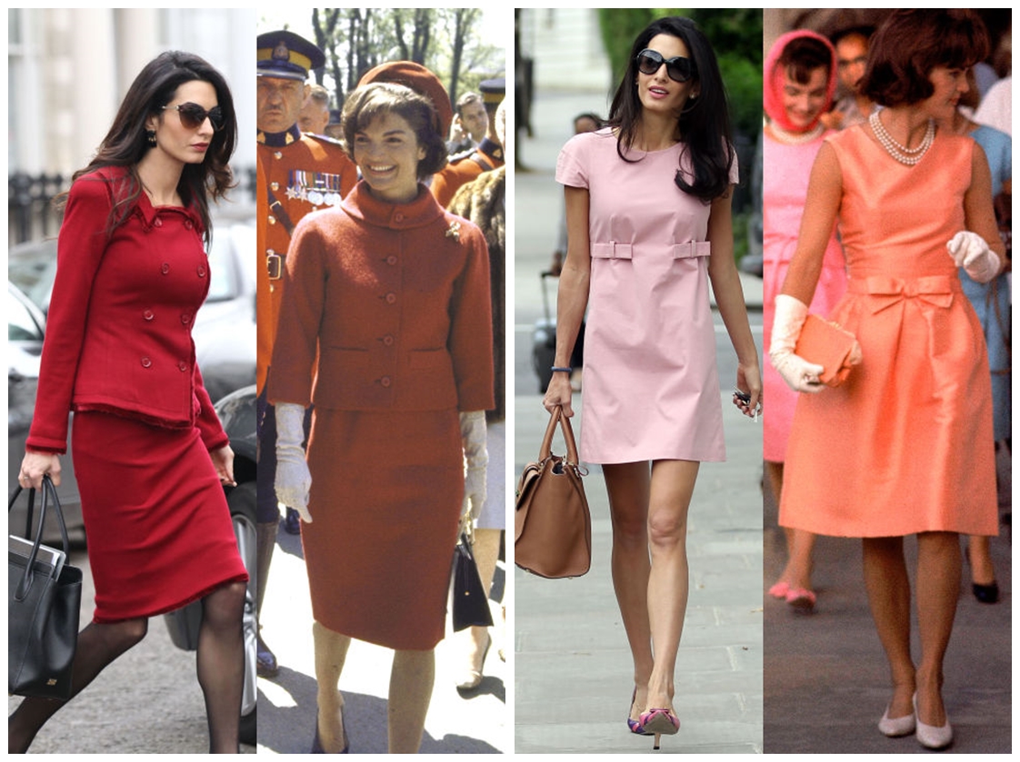 amal clooney jackie kennedy fashion