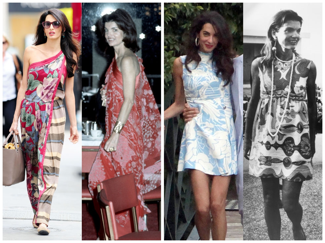 amal clooney jackie kennedy style